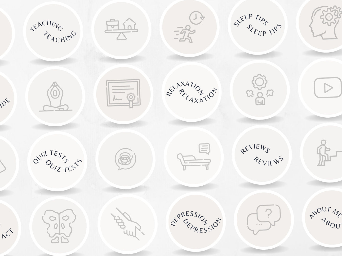 80 Psychologist Story Highlight Cover Templates