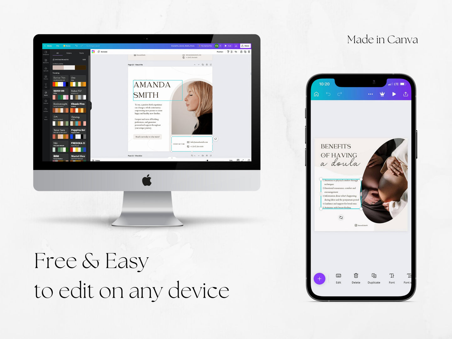 75 Post Ideas for Doulas