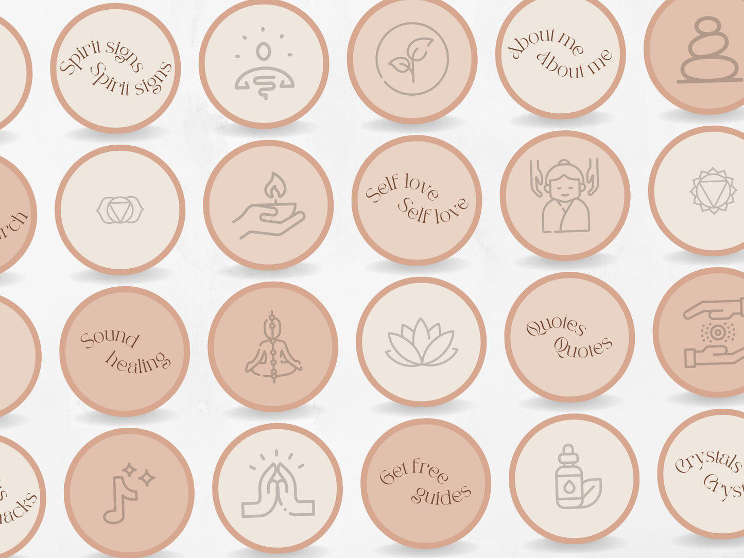 80 Reiki Master Story Highlight Cover Templates