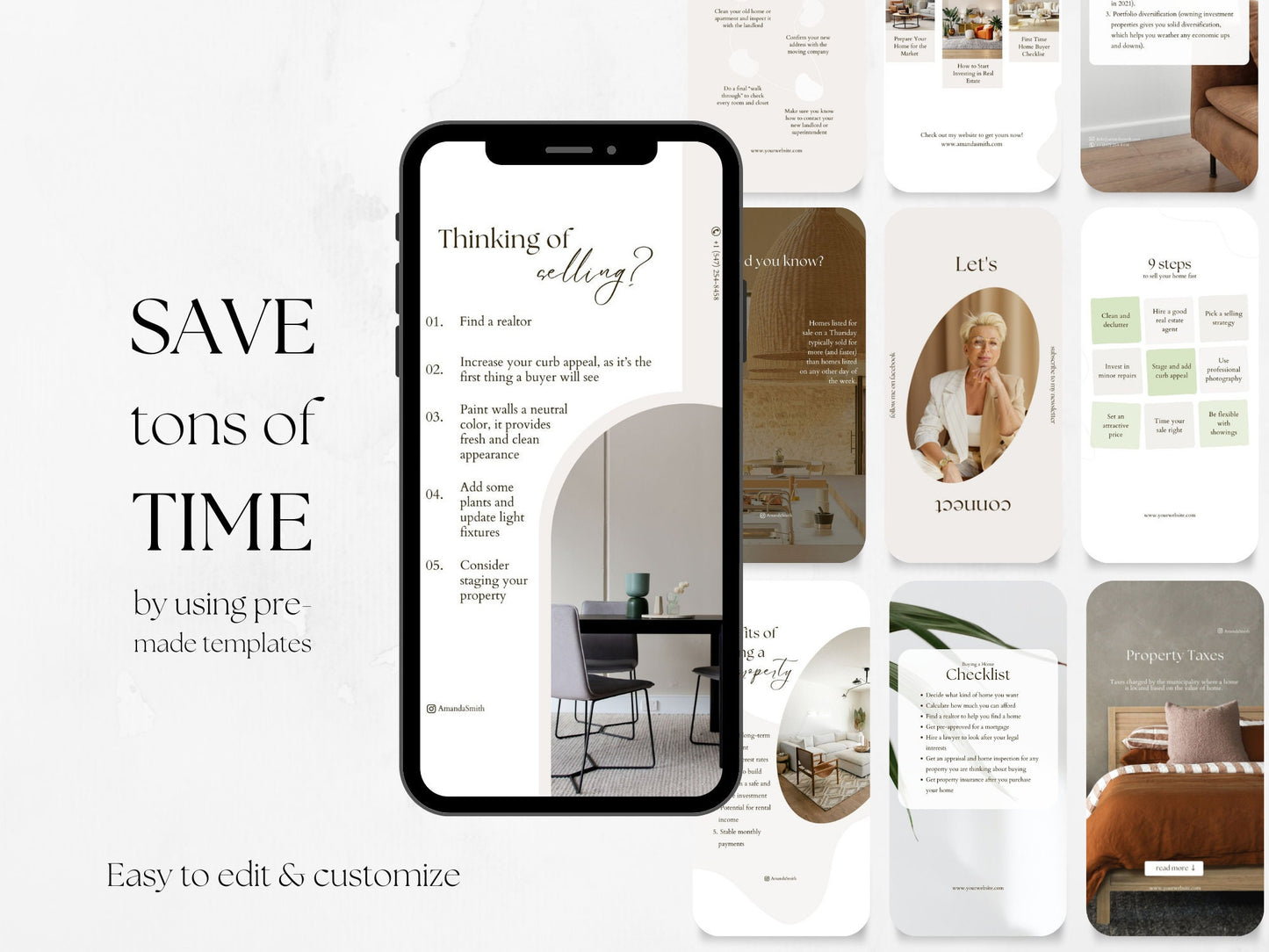 70 Real Estate Story Templates
