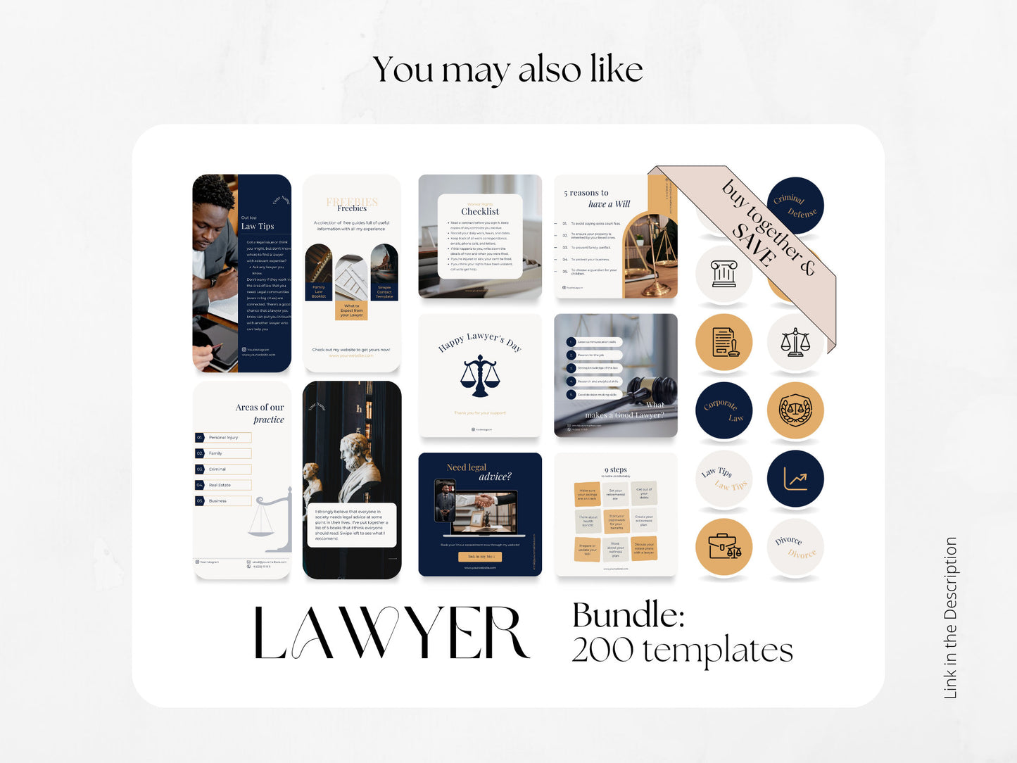 60 Lawyer Story Templates