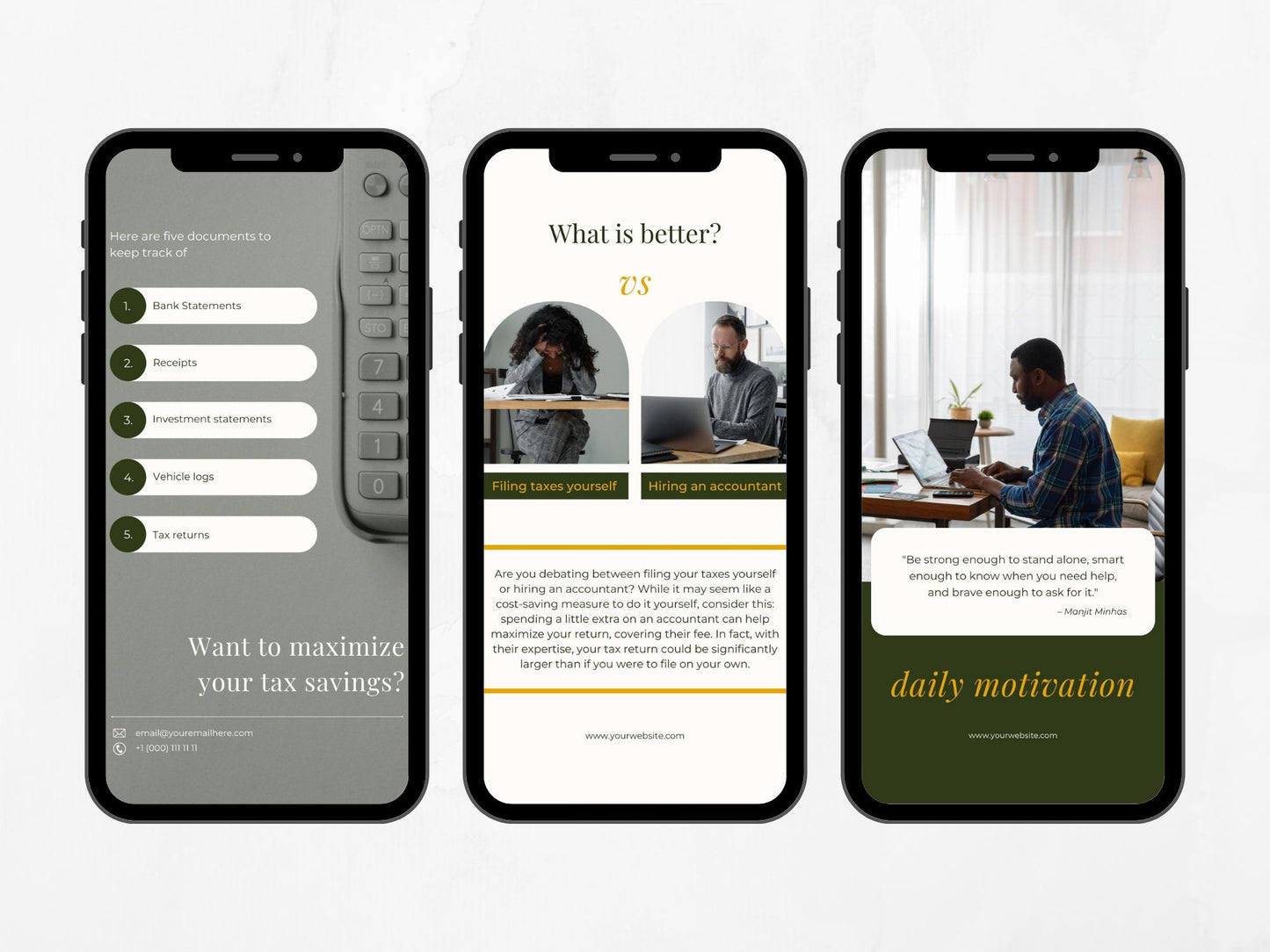 60 Accounting Bookkeeping Story Templates