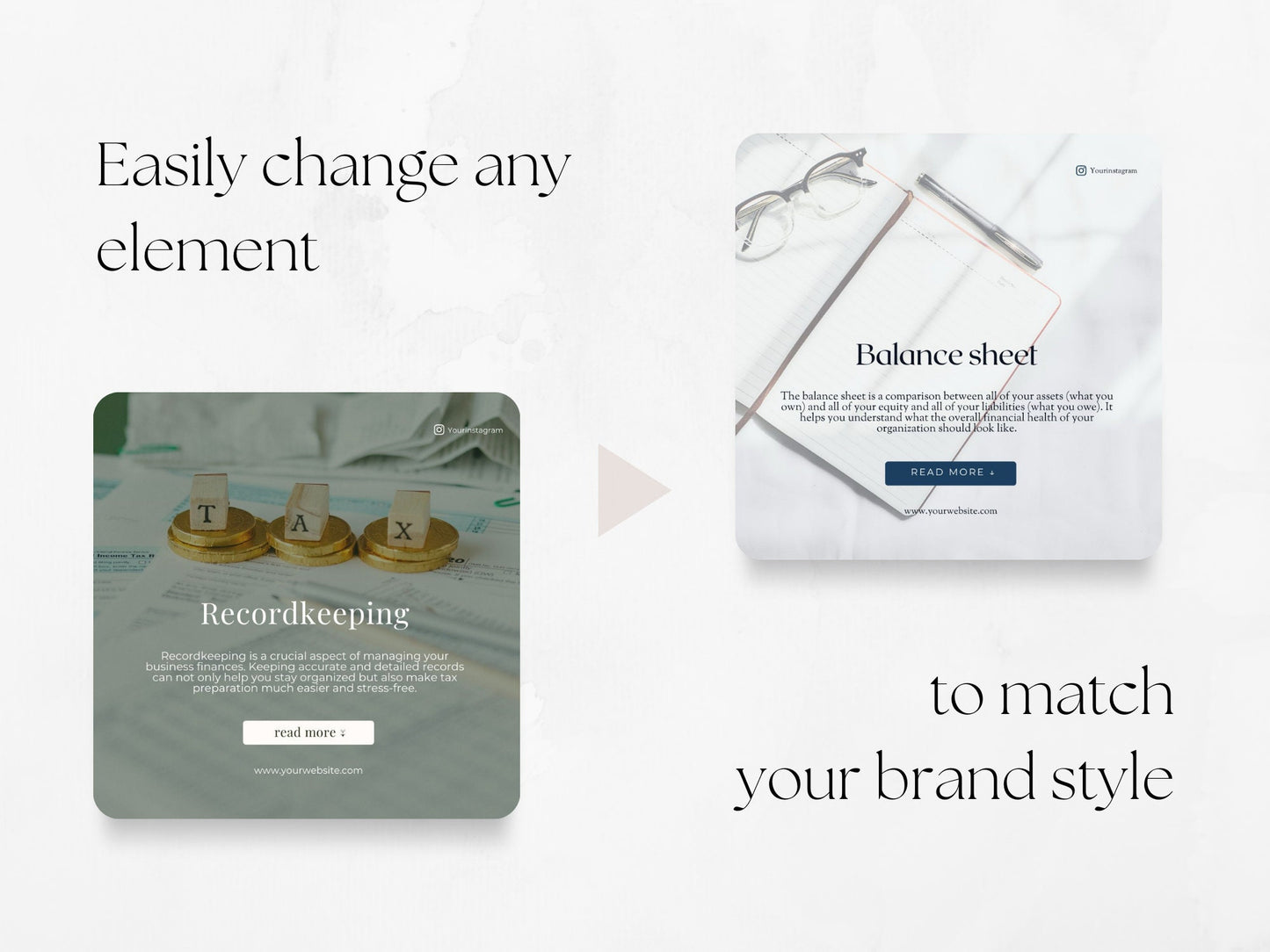 60 Accounting Bookkeeping Post Templates