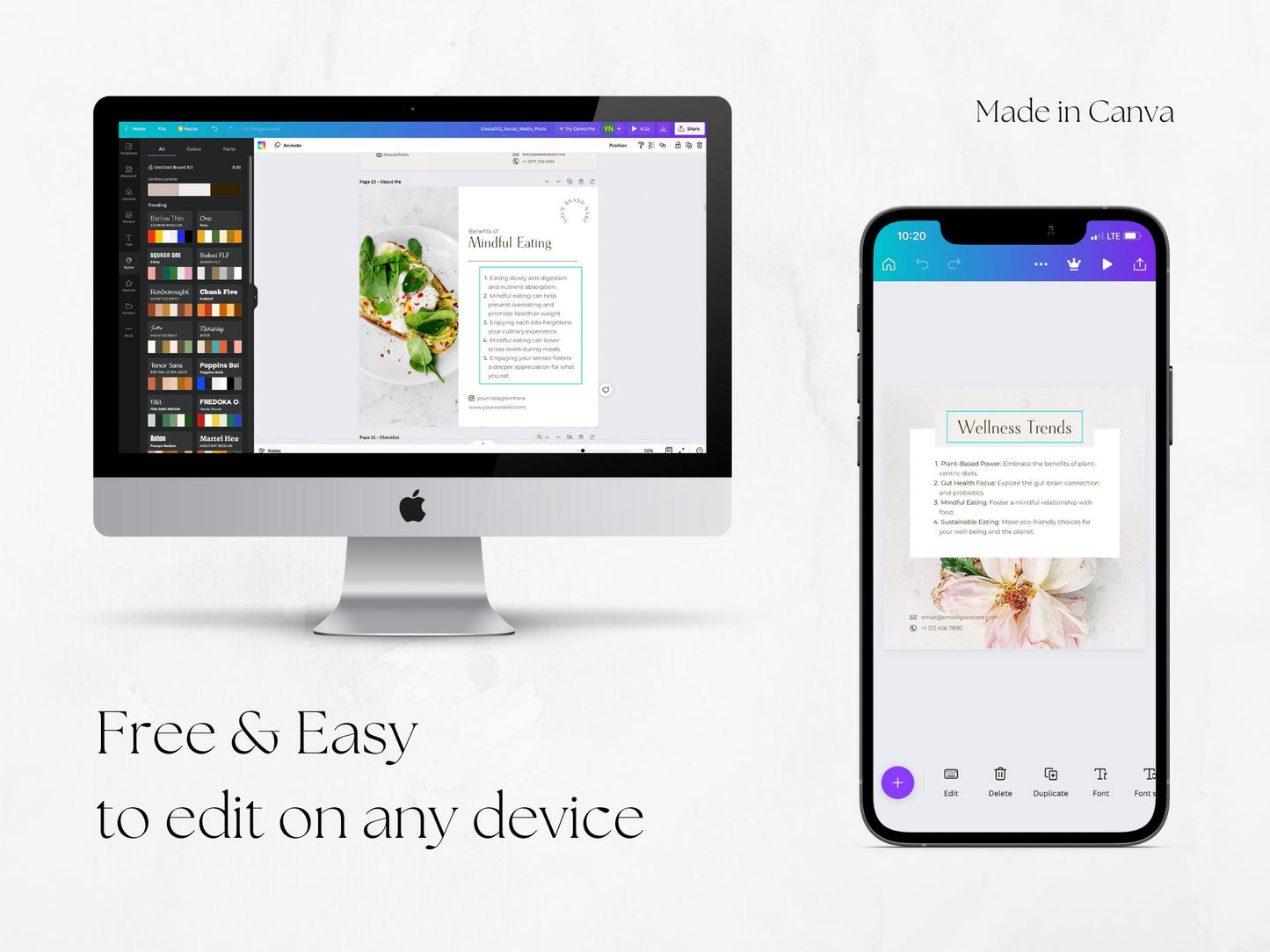250 Nutrition Bundle: Post, Story, and Highlight Cover Templates