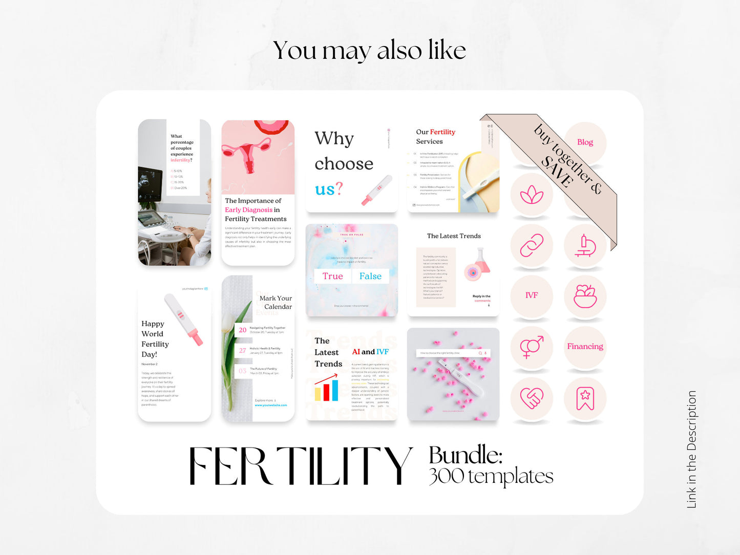 100 Fertility Post Templates