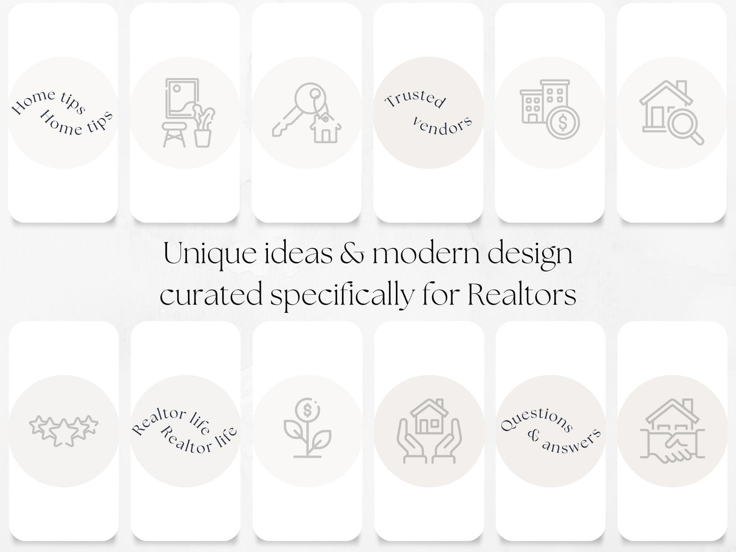 70 Real Estate Story Highlight Cover Templates
