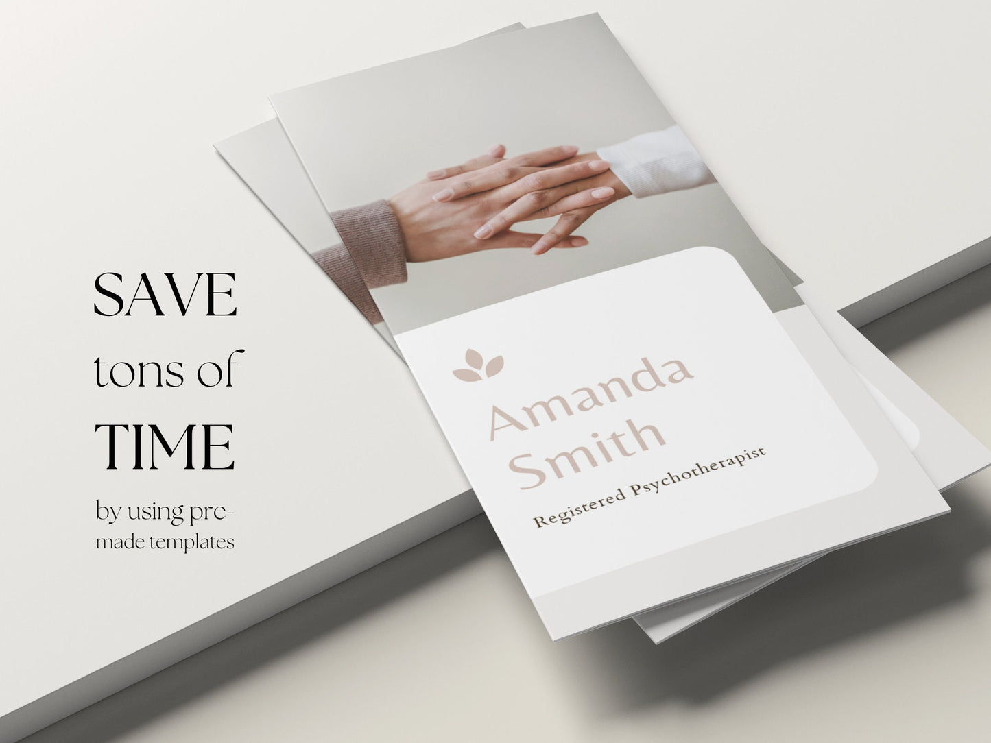 Psychologist Trifold Brochure, Double sided flyer