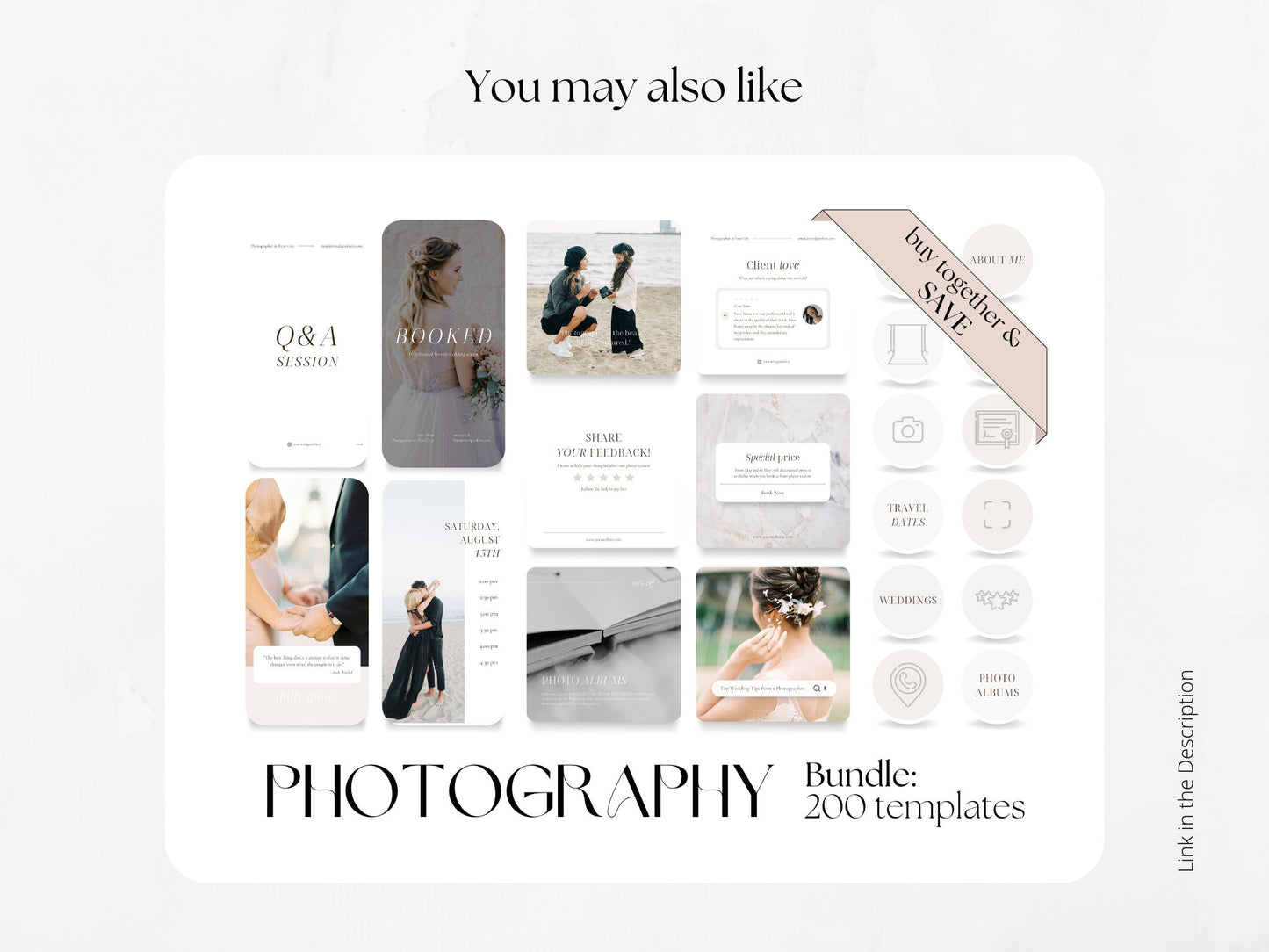 70 Photography Post Templates