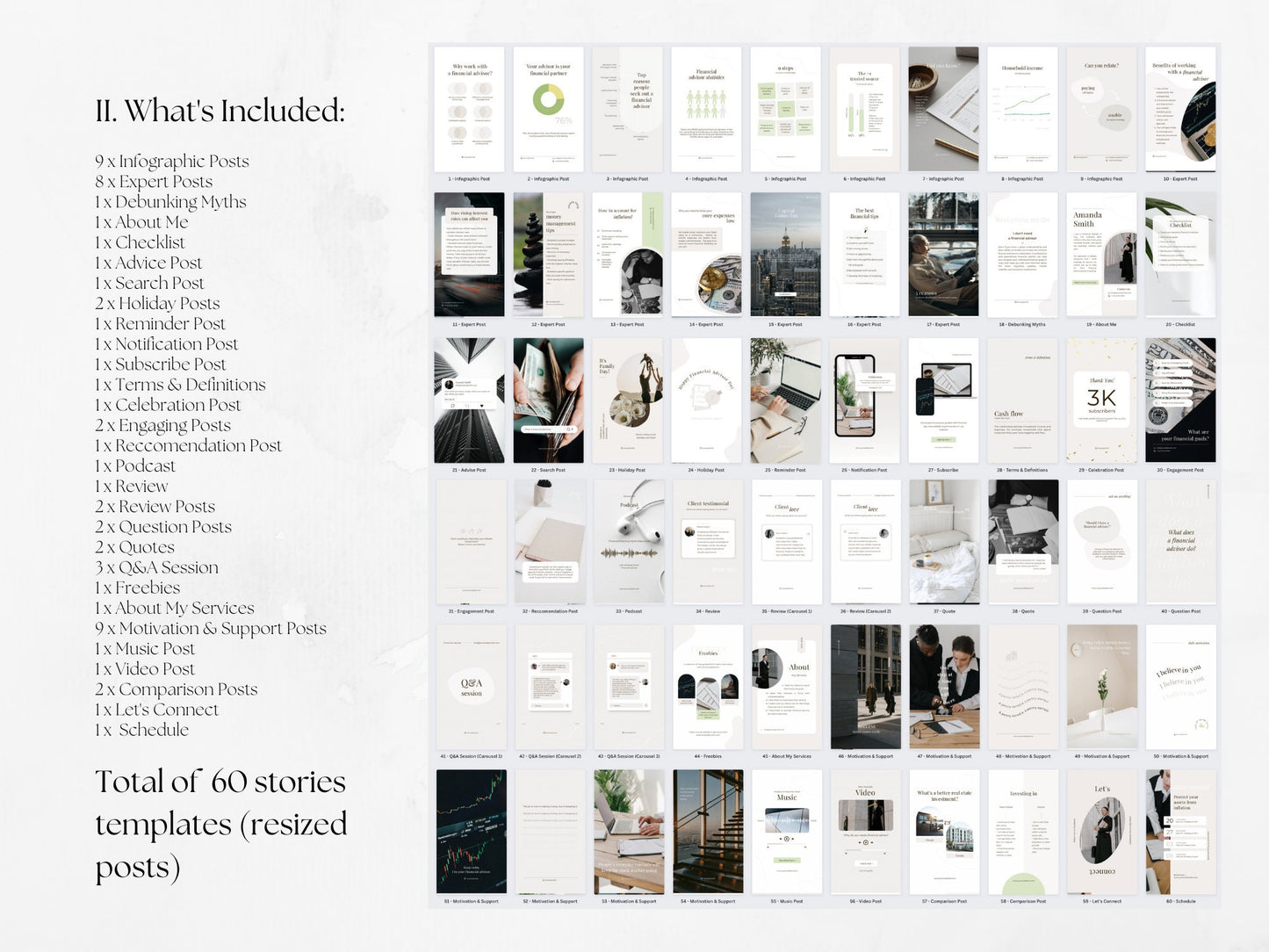 200 Financial Advisor Bundle: Post, Story, and Highlight Cover Templates