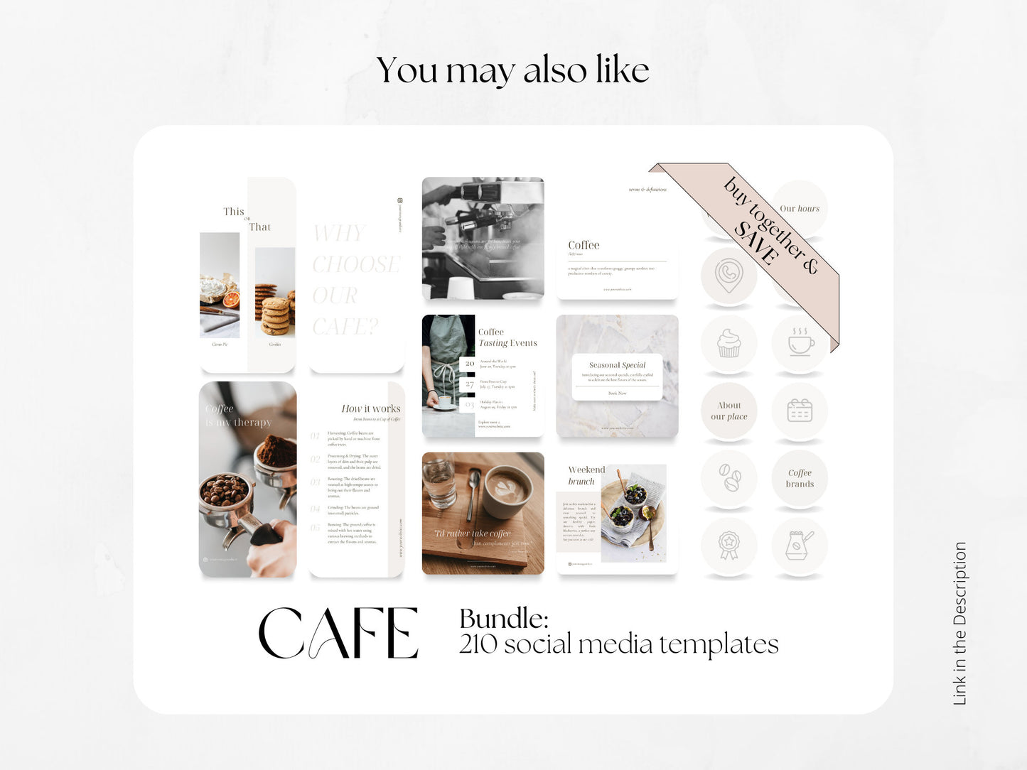 65 Cafe or Bakery Story Templates