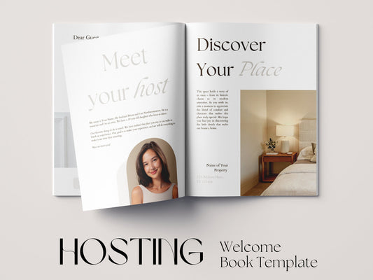 Hosting Welcome Guide for Rental Properties made in free Canva for Social Media